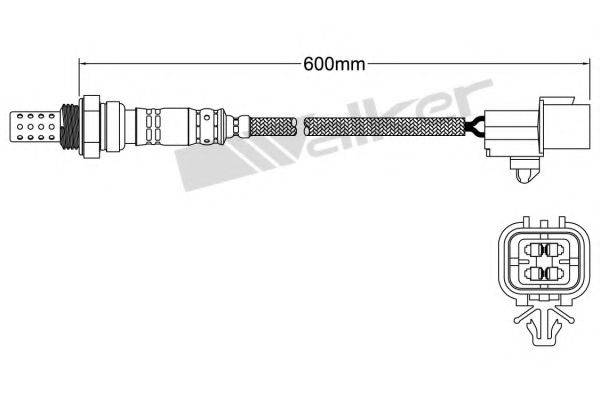 WALKER PRODUCTS 25024691 Лямбда-зонд