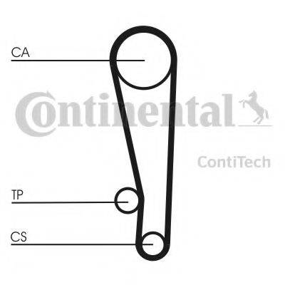 CONTITECH CT1013 Ремінь ГРМ