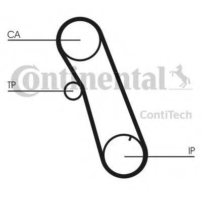 CONTITECH CT616K1 Комплект ременя ГРМ