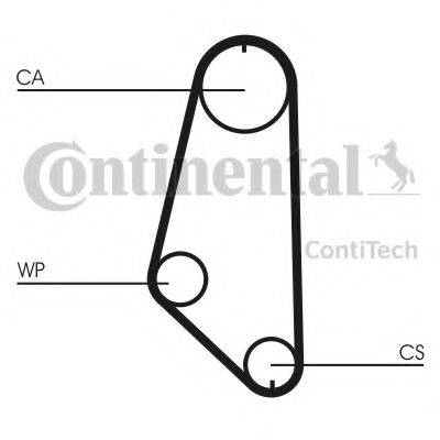 CONTITECH CT720 Ремінь ГРМ