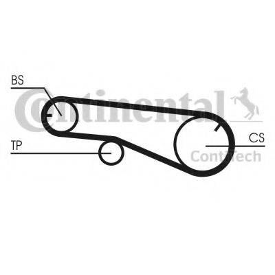 CONTITECH CT1109K1 Комплект ременя ГРМ