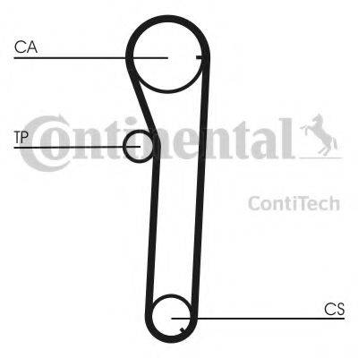 CONTITECH CT817 Ремінь ГРМ