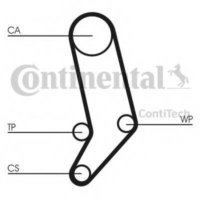 CONTITECH CT939WP6 Водяний насос + комплект зубчастого ременя