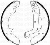 CIFAM 153062 Комплект гальмівних колодок