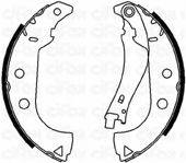CIFAM 153087 Комплект гальмівних колодок
