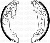 CIFAM 153137 Комплект гальмівних колодок