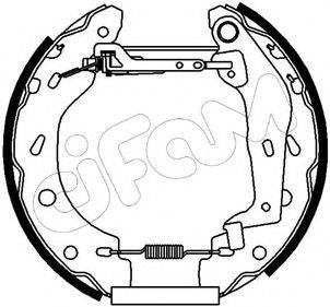 CIFAM 151163 Комплект гальмівних колодок