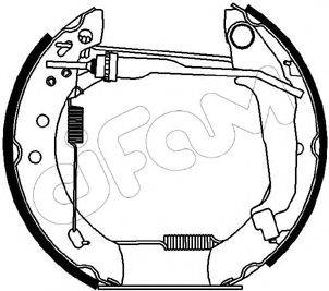 CIFAM 151173 Комплект гальмівних колодок