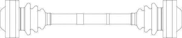 GENERAL RICAMBI AR3012 Приводний вал