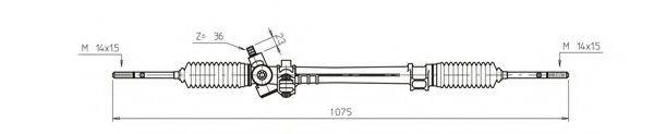 GENERAL RICAMBI AR4009 Рульовий механізм