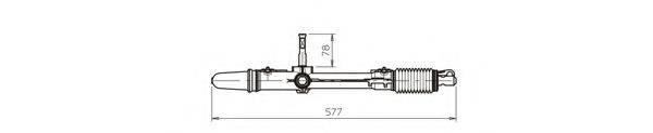 GENERAL RICAMBI CI4040 Рульовий механізм