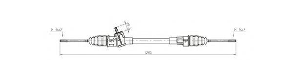 GENERAL RICAMBI FO4008 Рульовий механізм