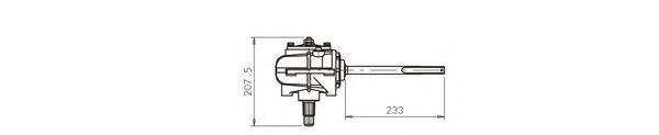 GENERAL RICAMBI FO4018 Рульовий механізм