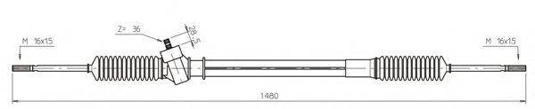 GENERAL RICAMBI IV4001 Рульовий механізм