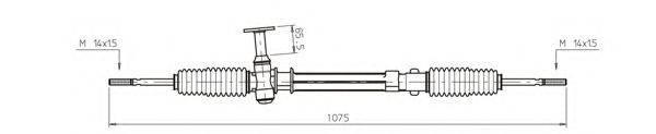 GENERAL RICAMBI OP4003 Рульовий механізм