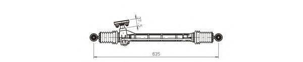 GENERAL RICAMBI RE4004 Рульовий механізм