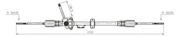 GENERAL RICAMBI RV4017 Рульовий механізм