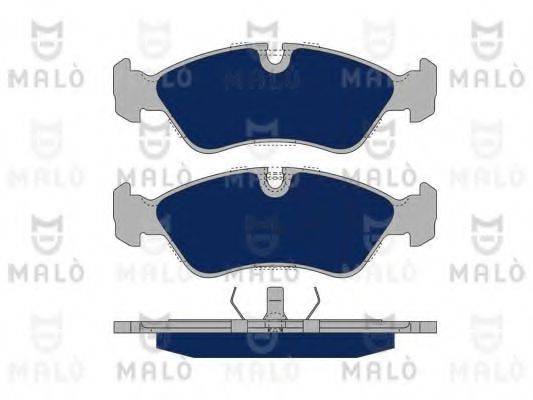 MALO 1050007 Комплект гальмівних колодок, дискове гальмо