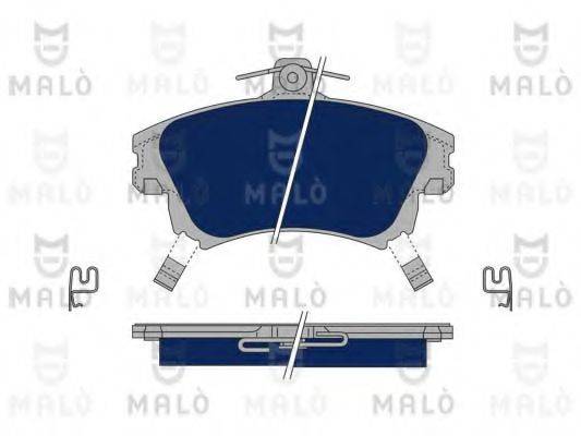 MALO 1050333 Комплект гальмівних колодок, дискове гальмо