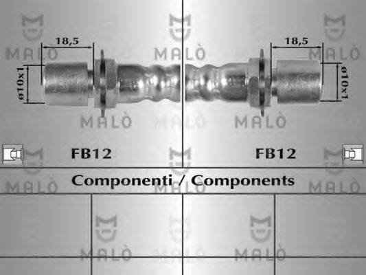 MALO 8223 Гальмівний шланг