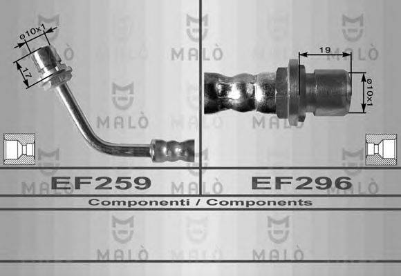 MALO 8402 Гальмівний шланг