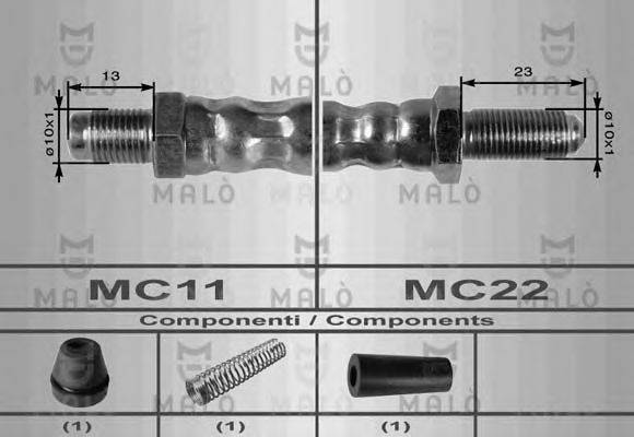 MALO 8580 Гальмівний шланг