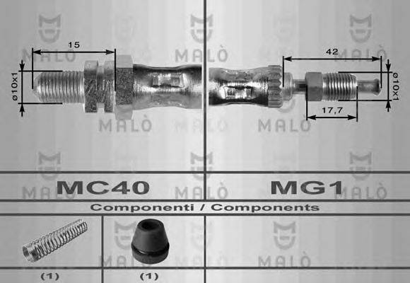 MALO 8610 Гальмівний шланг