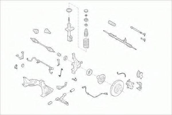 SACHS RENAUTWINGFS002 Рульове управління; Підвіска колеса