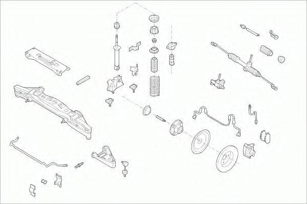 SACHS SMARTCABRIFS004 Рульове управління; Підвіска колеса