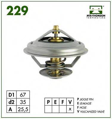 MTE-THOMSON 22987 Термостат, охолоджуюча рідина