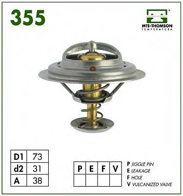 MTE-THOMSON 35582 Термостат, охолоджуюча рідина