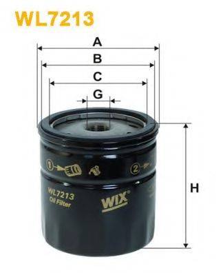 WIX FILTERS WL7213 Масляний фільтр