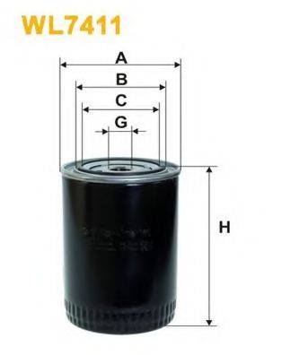 WIX FILTERS WL7411 Масляний фільтр