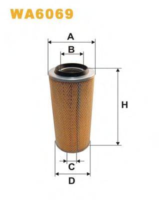 WIX FILTERS WA6069 Повітряний фільтр