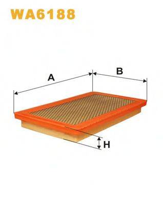 WIX FILTERS WA6188 Повітряний фільтр