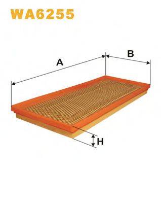 WIX FILTERS WA6255 Повітряний фільтр