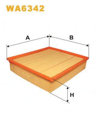 WIX FILTERS WA6342 Повітряний фільтр