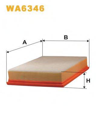 WIX FILTERS WA6346 Повітряний фільтр