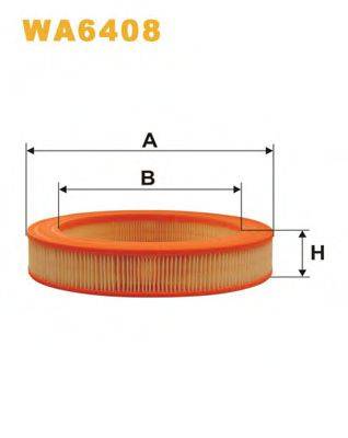 WIX FILTERS WA6408 Повітряний фільтр