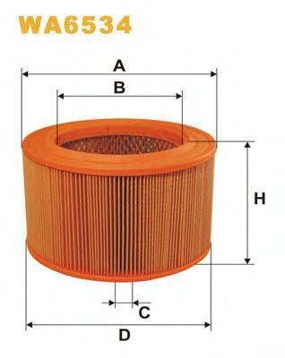 WIX FILTERS WA6534 Повітряний фільтр