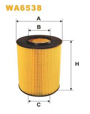 WIX FILTERS WA6538 Повітряний фільтр