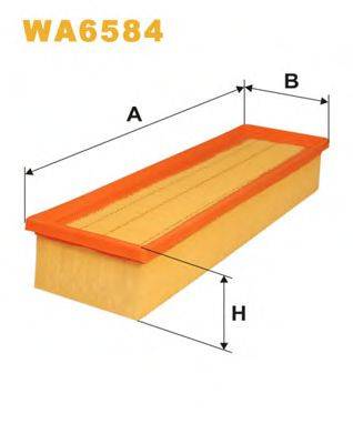 WIX FILTERS WA6584 Повітряний фільтр