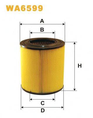 WIX FILTERS WA6599 Повітряний фільтр