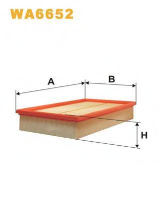WIX FILTERS WA6652 Повітряний фільтр