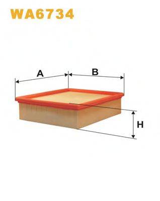 WIX FILTERS WA6734 Повітряний фільтр