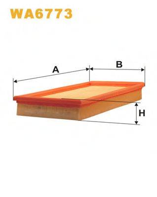 WIX FILTERS WA6773 Повітряний фільтр