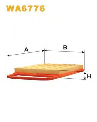 WIX FILTERS WA6776 Повітряний фільтр