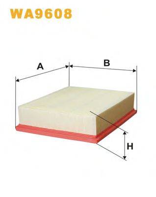 WIX FILTERS WA9608 Повітряний фільтр