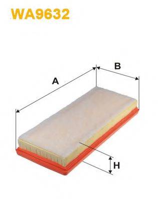 WIX FILTERS WA9632 Повітряний фільтр