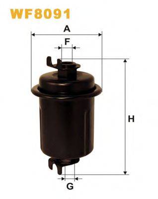 WIX FILTERS WF8091 Паливний фільтр